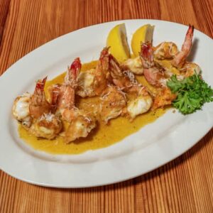 Caribbean Shrimp Scampi at Sammy's Fish Box