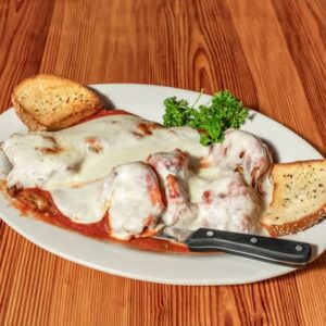 Chicken & Shrimp Parmigiana Combo at Sammy's Fish Box