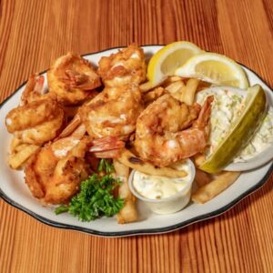 Our Famous Jumbo Fried Shrimp at Sammy's Fish Box