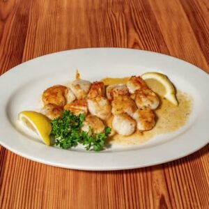 Tender Scallops Saute at Sammy's Fish Box